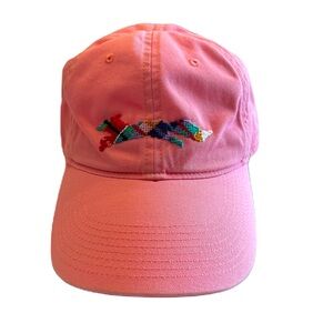 Smathers & Branson X Country Club Prep Longshanks Fox Needlepoint Cap